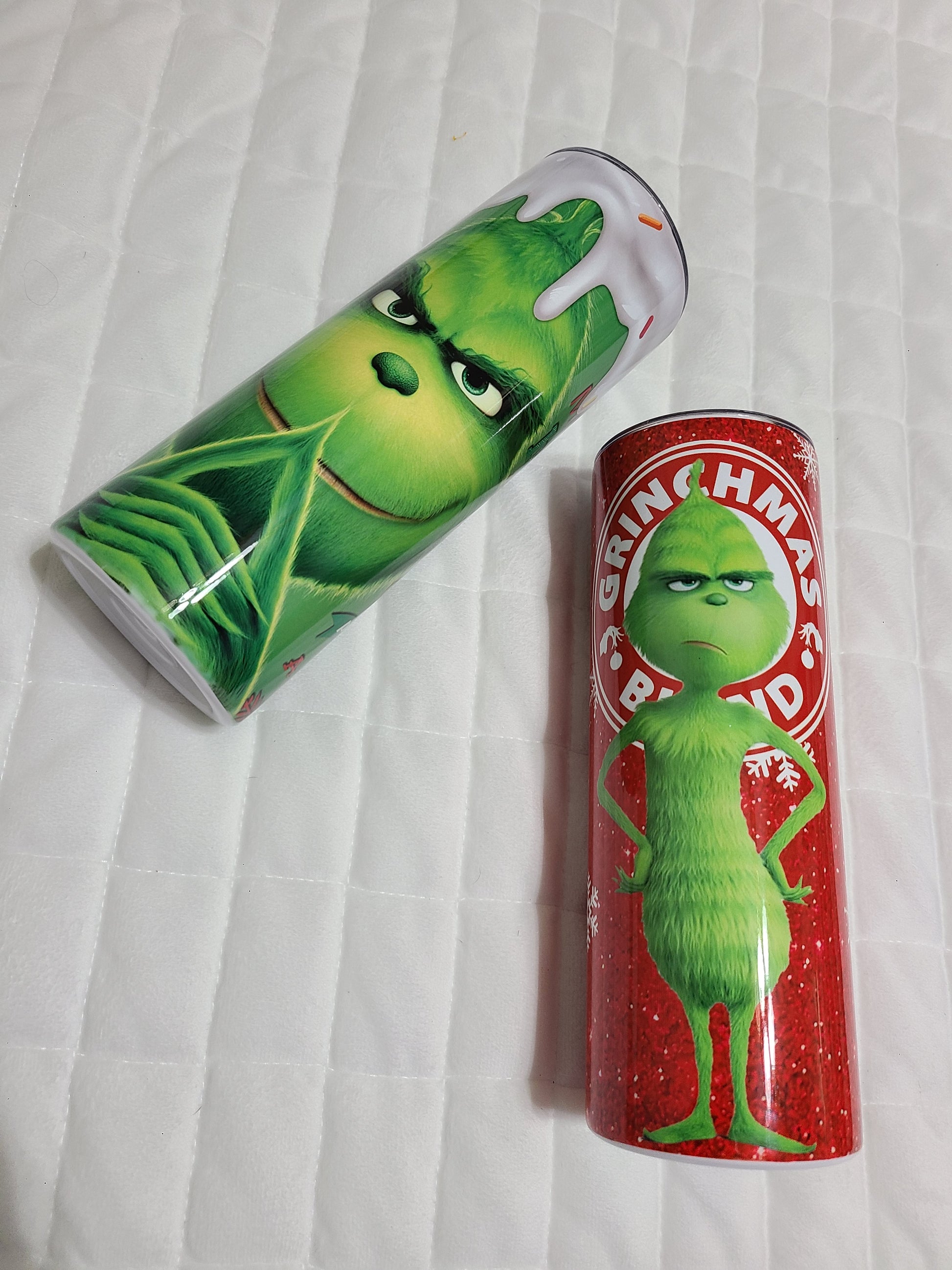 This picture has 2 different designs. The Grinch & Grinchmas Blend