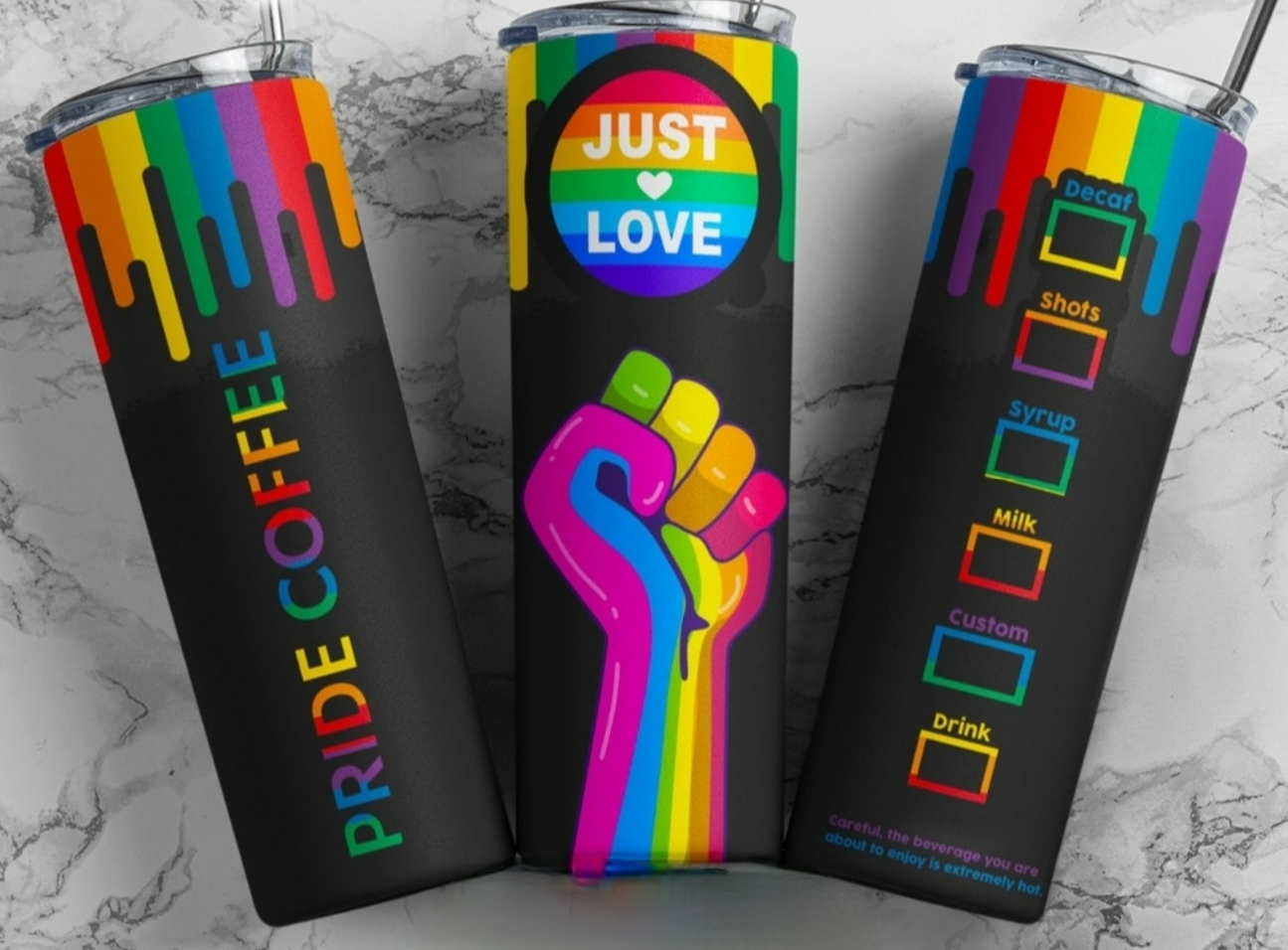 Pride Just Love - Tumbler