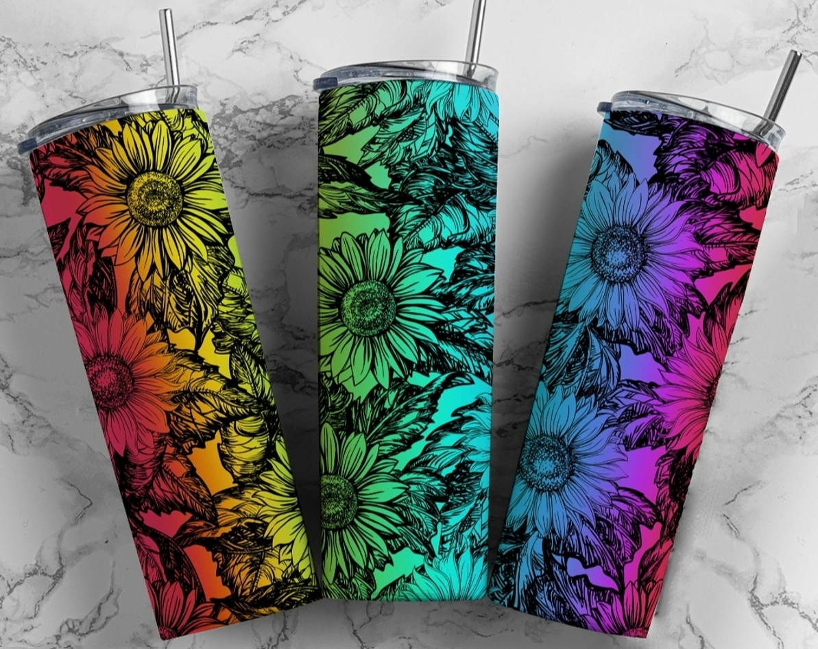 Pride Flowers - Tumbler