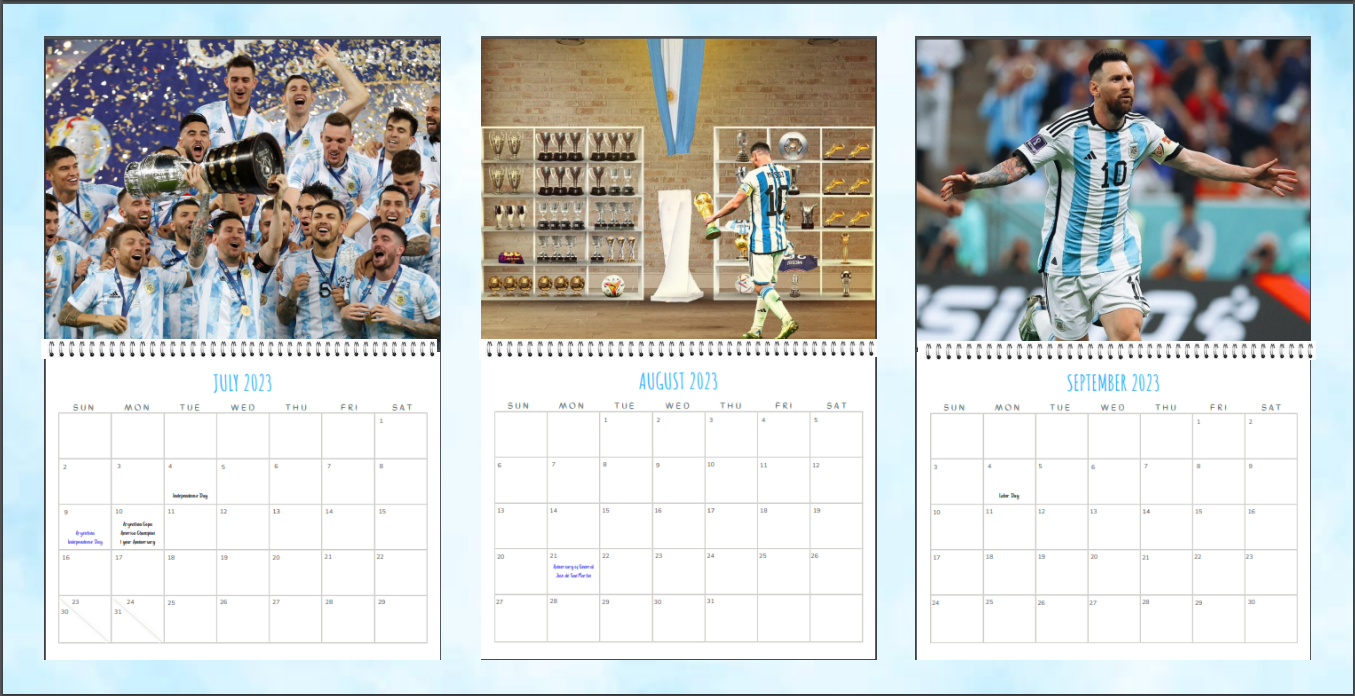 Calendar Argentina's Goat 2023